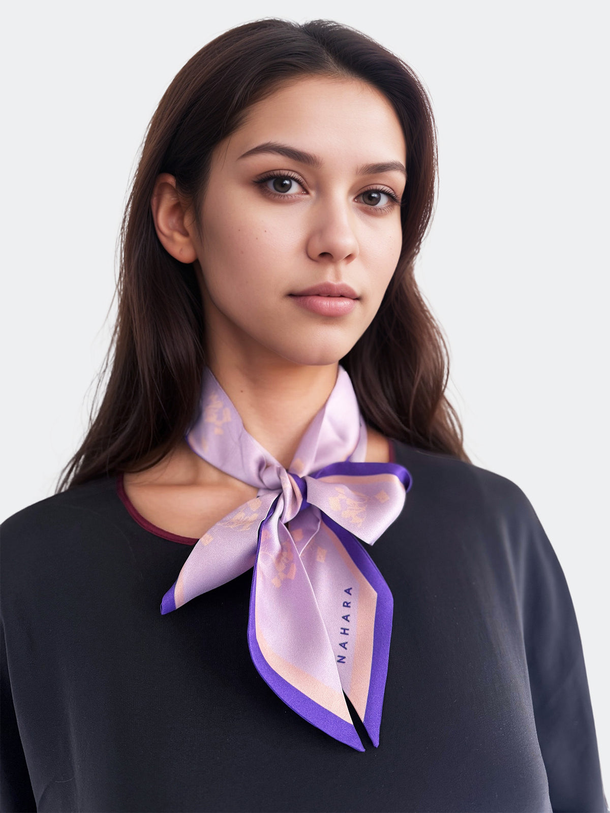 Alessia scarf - lilac - reduced