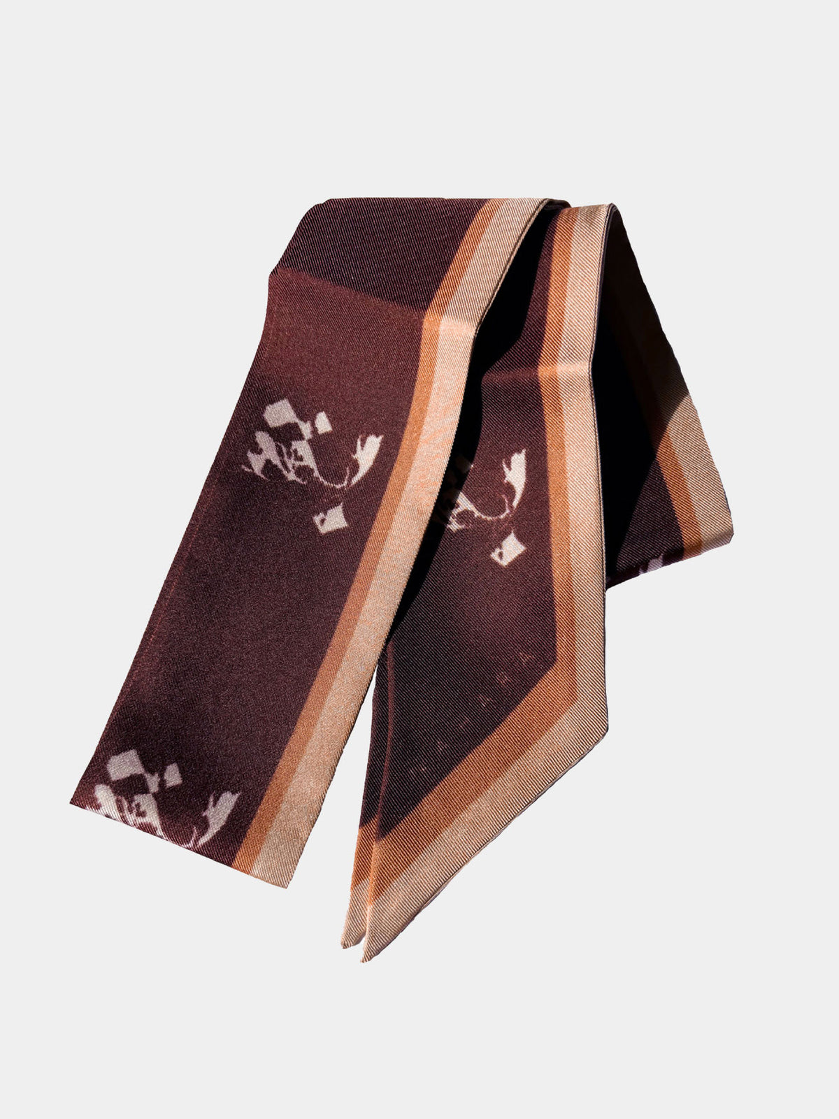 Alessia scarf - burgundy