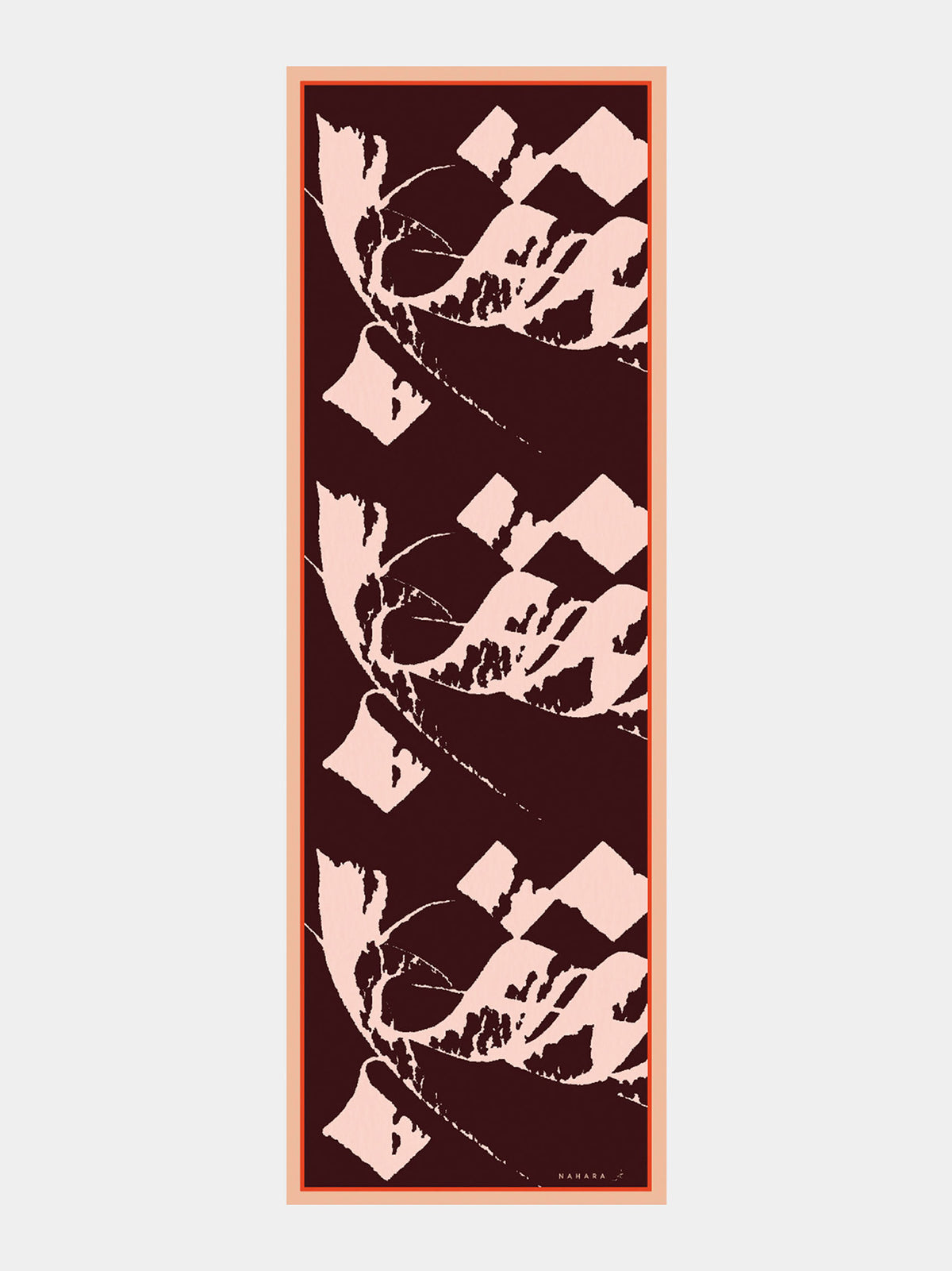 Ava scarf - burgundy