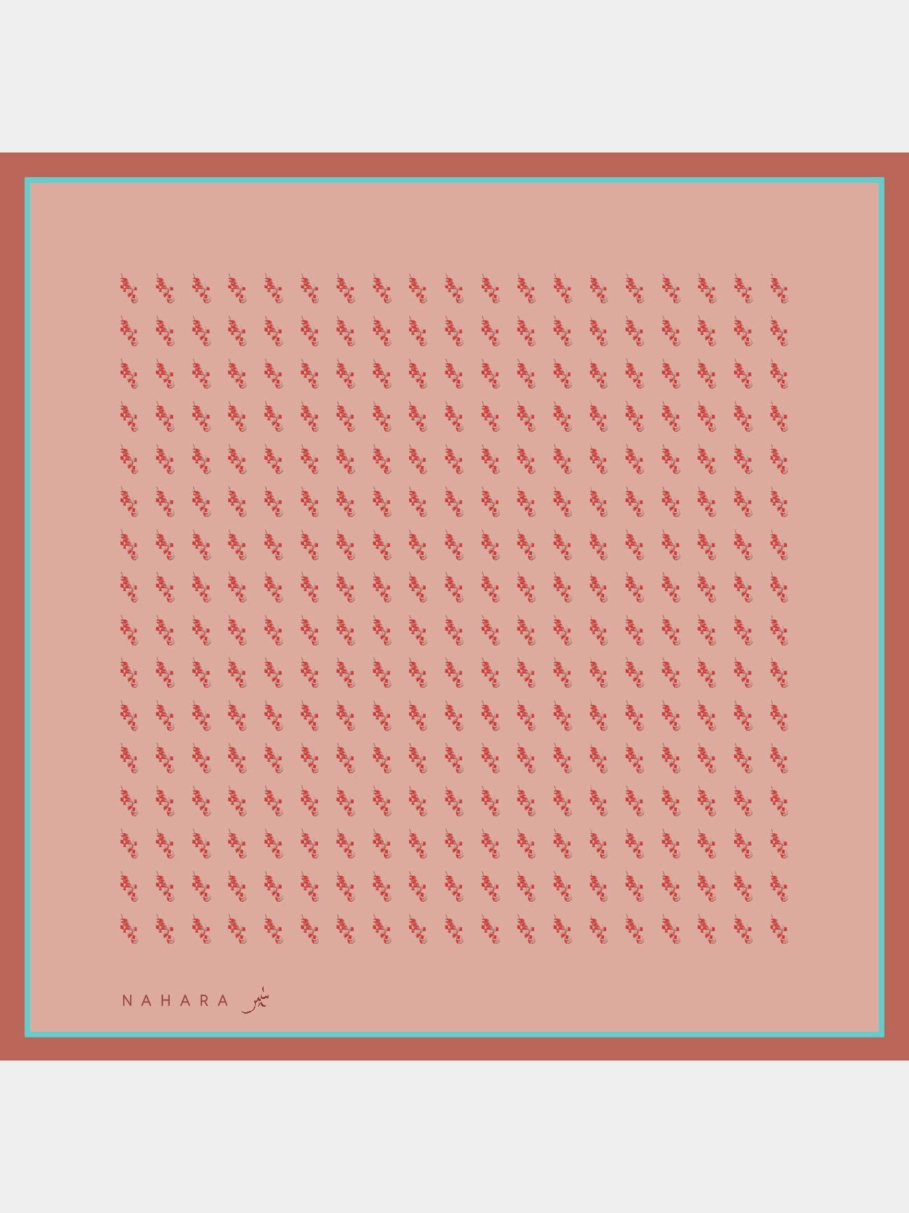 Lilan scarf - blush